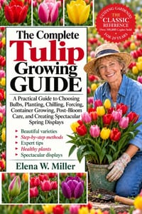 The Complete Tulip Growing Guide: A Practical Guide to Choosing Bulbs, Planting, Chilling, Forcing, Container Growing, Post-Bloom Care, and Creating S cover