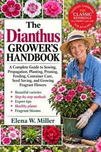 The Dianthus Grower's Handbook: A Complete Guide to Sowing, Propagation, Planting, Pruning, Feeding, Container Care, Seed Saving, and Growing Fragrant cover