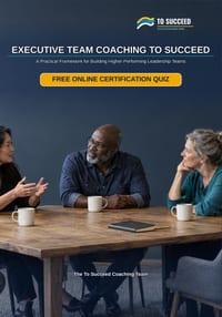 Executive Team Coaching To Succeed: A Practical Framework for Building Higher-Performing Leadership Teams Diagnosing Dysfunction, the Team Charter, De cover