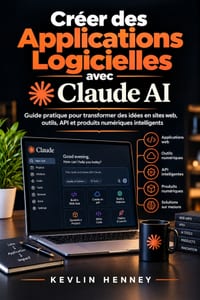 Créer Des Applications Logicielles Avec Claude AI: Guide pratique pour transformer des idées en sites web, outils, API et produits numériques intellig cover