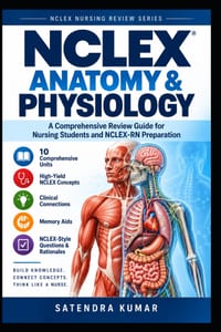 NCLEX Anatomy & Physiology: A Comprehensive Review Guide for Nursing Students and NCLEX-RN Preparation cover