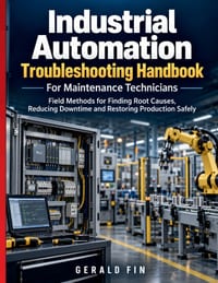 Industrial Automation Troubleshooting Handbook For Maintenance Technicians: Field Methods for Finding Root Causes, Reducing Downtime and Restoring Pro cover