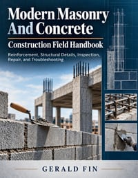 Modern Masonry And Concrete Construction Field Handbook: Reinforcement, Structural Details, Inspection, Repair, and Troubleshooting cover