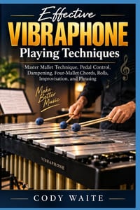 Effective Vibraphone Playing Techniques: Master Mallet Technique, Pedal Control, Dampening, Four-Mallet Chords, Rolls, Improvisation, and Phrasing cover