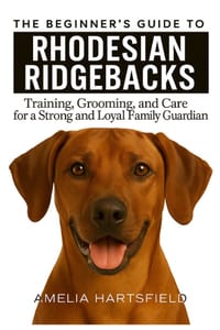 The Beginner's Guide to Rhodesian Ridgebacks: Training, Grooming, and Care for a Strong and Loyal Family Guardian cover