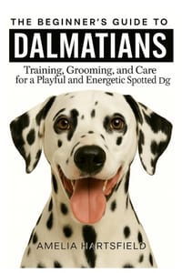 The Beginner's Guide to Dalmatians: Training, Grooming, and Care for a Playful and Energetic Spotted Dog cover