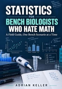 Statistics for Bench Biologists Who Hate Math: A Field Guide, One Bench Scenario at a Time cover