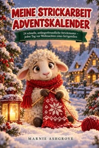 Meine Strickarbeit Adventskalender: 24 schnelle, anfängerfreundliche Strickmuster - jeden Tag vor Weihnachten eines fertigstellen cover