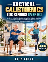 Tactical Calisthenics for Seniors Over 60: A 28-Day Joint-Friendly Bodyweight Plan to Build Functional Strength, Improve Balance and Mobility, Boost S cover