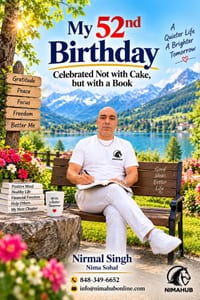 My 52nd Birthday: Celebrated Not with Cake but with a Book cover