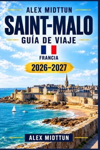 Saint-Malo Guía de viaje 2026-2027: Descubre el casco antiguo amurallado de Bretaña, fuertes históricos, playas atlánticas, paseos costeros, gastronom cover