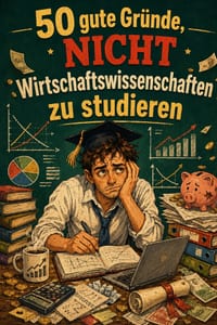 50 gute Gründe, NICHT Wirtschaftswissenschaften zu studieren cover