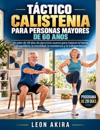 Táctico Calistenia Para Personas Mayores de 60 Años: Un plan de 28 días de ejercicios suaves para mejorar la fuerza, el equilibrio, la movilidad, la r cover