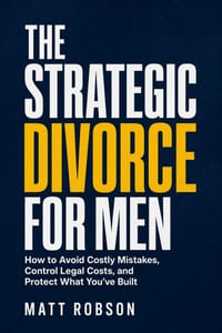 The Strategic Divorce for Men: How to Avoid Costly Mistakes, Control Legal Costs, and Protect What You've Built cover