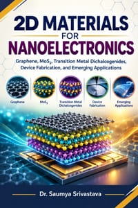 2D Materials for Nanoelectronics: Graphene, MoS₂, Transition Metal Dichalcogenides, Device Fabrication, and Emerging Applications cover