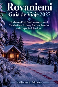 Rovaniemi Guía de Viaje 2027: Pueblo de Papá Noel, aventuras en el Círculo Polar Ártico y Auroras Boreales en la Laponia finlandesa cover