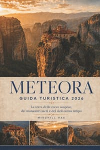 Meteora Guida turistica 2026: La terra delle rocce sospese, Monasteri sacri e cielo senza tempo cover
