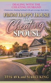 From Happy House To Cheating Spouse: A humorous cheating husband wife gets revenge short story. cover