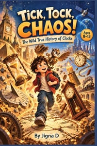 Tick, Tock, Chaos: The Wild True History of Clocks (and Why They're Always a Little Wrong) cover