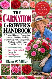 The Carnation Grower's Handbook: A Practical Guide to Propagation, Planting, Pinching, Feeding, Supporting, Pest Management, Cutting, and Growing Beau cover