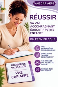 Réussir sa VAE Accompagnant éducatif petite enfance du premier coup cover