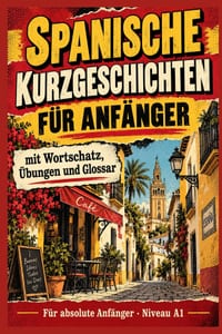 Spanische Kurzgeschichten für Anfänger: Mit Wortschatz, Übungen und Glossar - Für absolute Anfänger - Niveau A1 cover