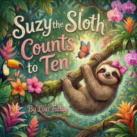 Suzy the Sloth Counts to Ten cover