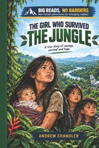 The Girl Who Survived The Jungle: The story of a 13 year old girl who kept her younger sibling alive for 39 days in the jungle (Big Reads, No Barriers cover