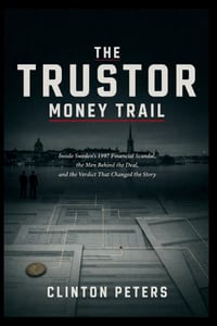 The Trustor Money Trail: Inside Sweden's 1997 Financial Scandal, the Men Behind the Deal, and the Verdict That Changed the Story cover