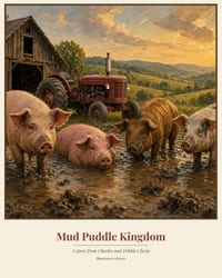 Mud Puddle Kingdom: Charles and Debbie's Farm Series cover