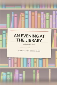 An Evening at the Library: a small book of poetry cover