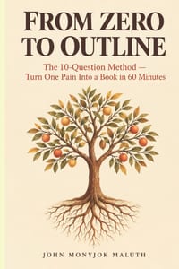 From Zero To Outline: The 10-Question Method - Turn One Pain Into a Book in 60 Minutes cover