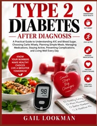 Type 2 Diabetes After Diagnosis: A Practical Guide to Understanding A1C and Blood Sugar, Choosing Carbs Wisely, Planning Simple Meals, Managing Medica cover