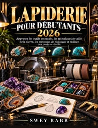 Lapiderie Pour Débutants 2026: Apprenez les outils essentiels, les techniques de taille de la pierre, les méthodes de polissage et réalisez des projet cover