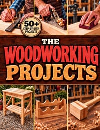 The Complete Woodworking Projects for Beginners: Build Useful Pieces for Your Home with Basic Tools, Clear Cut Lists, and Illustrated Step-by-Step Pla cover