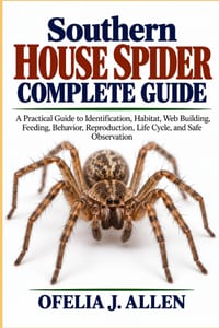 Southern House Spider Complete Guide: A Practical Guide to Identification, Habitat, Web Building, Feeding, Behavior, Reproduction, Life Cycle, and Saf cover