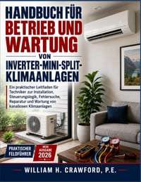 Handbuch für Betrieb und Wartung von Inverter-Mini-Split-Klimaanlagen: Ein praktischer Leitfaden für Techniker zur Installation, Steuerungslogik, Fehl cover