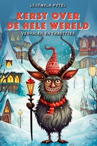 Kerst over de hele wereld: Zestien kerstverhalen om voor te lezen, met de echte tradities uit elk land, in kleur cover