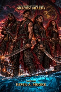 The Crimson Tide Saga Dragon Sharks: Book 5 cover