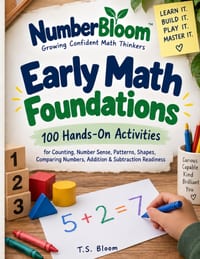 Early Math Foundations for Kids Ages 4-6: Counting, number sense and prerequisite concepts. cover