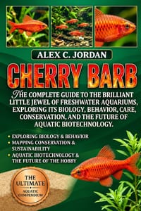 Cherry Barb: The Complete Guide to the Brilliant Little Jewel of Freshwater Aquariums, Exploring Its Biology, Behavior, Care, Conservation, and the Fu cover