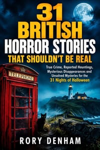 31 British Horror Stories That Shouldn't Be Real: True Crime, Real Hauntings, Unsolved Mysteries and Unexplained Disappearances from Britain - One Ter cover