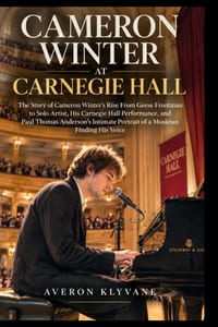 Cameron Winter at Carnegie Hall: The Story of Cameron Winter's Rise From Geese Frontman to Solo Artist, His Carnegie Hall Performance, and Paul Thomas cover