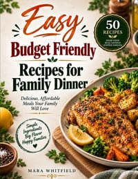 Easy Budget Friendly Recipes for Family Dinner: Affordable and Flavor-Packed Meals for Easy Family Dinners cover