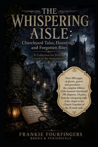 THE WHISPERING AISLE - Churchyard Tales, Hauntings and Forgotten Rites: A Collection for British Lovers of the Supernatural cover