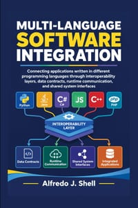 Multi-Language Software Integration: Connecting applications written in different programming languages through interoperability layers, data contract cover
