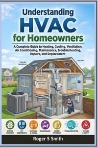 Understanding HVAC for Homeowners: A Complete Guide to Heating, Cooling, Ventilation, Air Conditioning, Maintenance, Troubleshooting, Repairs, and Rep cover