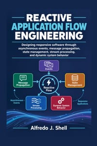 Reactive Application Flow Engineering: Designing responsive software through asynchronous events, message propagation, state management, stream proces cover