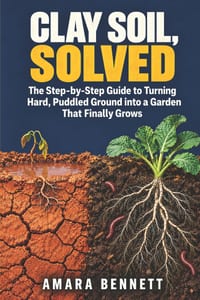 Clay Soil, Solved: The Step-by-Step Guide to Turning Hard, Puddled Ground into a Garden That Finally Grows cover