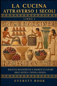 La cucina attraverso i secoli: Ricette ricostruite e segreti culinari dell'antica tavola Egizia cover
